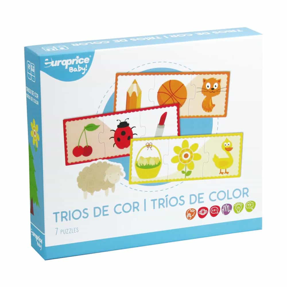 Puzzles Trios de Cor (Baby)