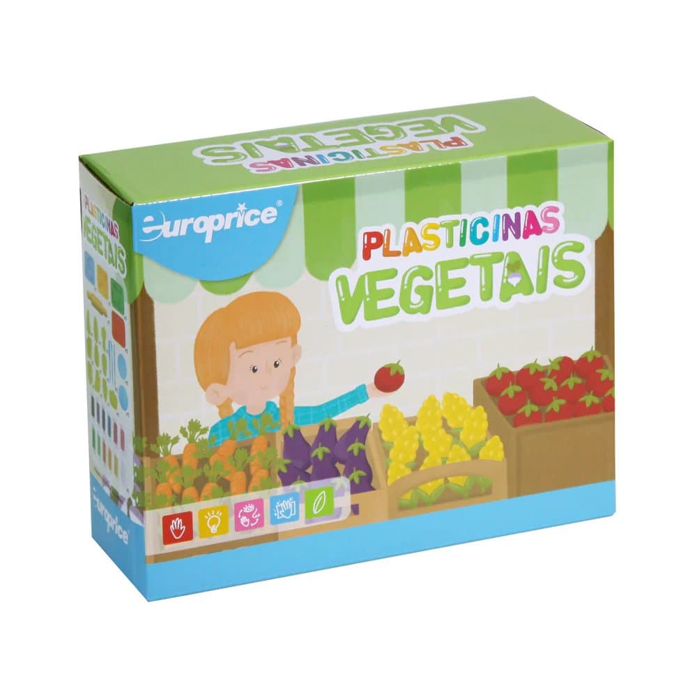 Plasticinas – Vegetais