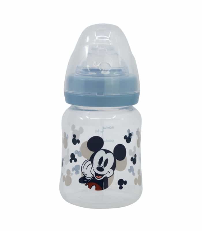 Biberão Mickey Mouse 150 ml com Tetina de Silicone