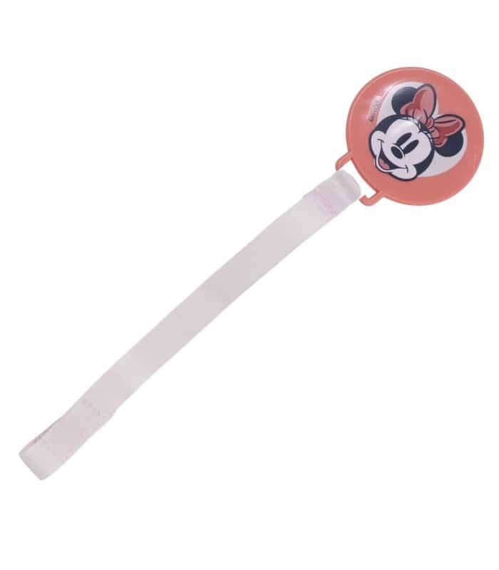 Prende-Chupetas Minnie Mouse Coração