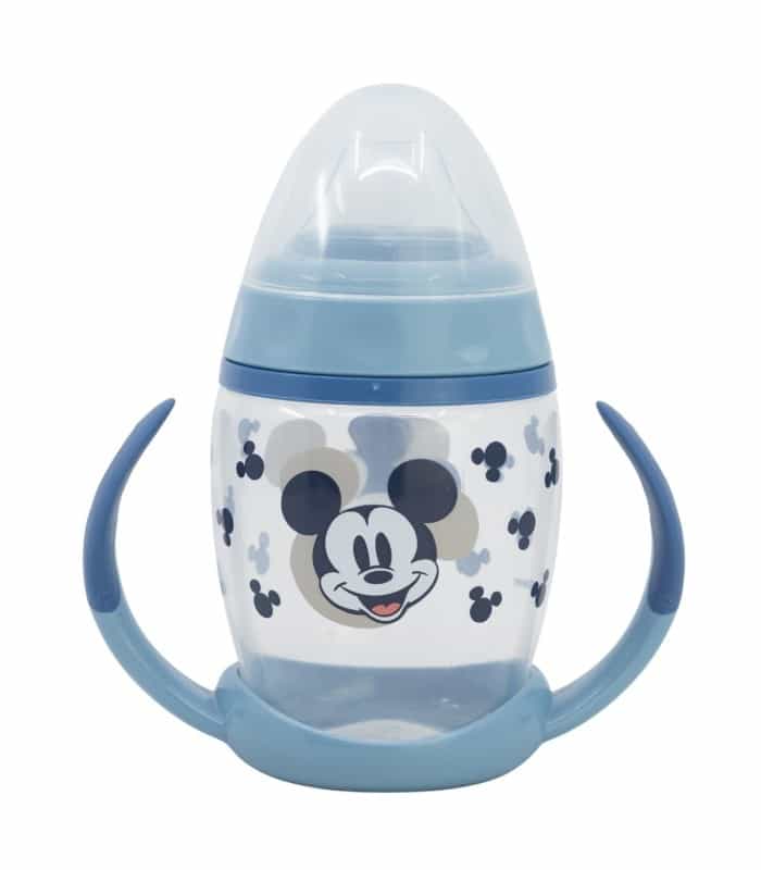 Caneca de Aprendizagem Mickey Mouse 270 ml com Boquilha de Silicone